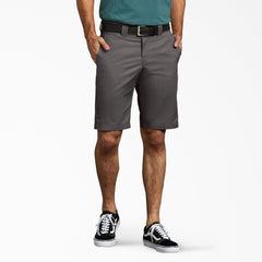 FLEX Slim Fit Work Shorts, 11"