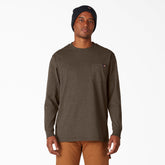 Heavyweight Heathered Long Sleeve Pocket T-Shirt