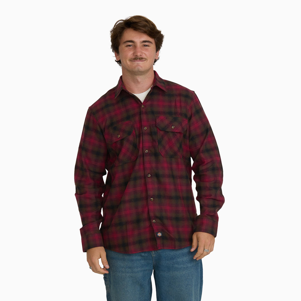 Long Sleeve Flannel Work Shirt