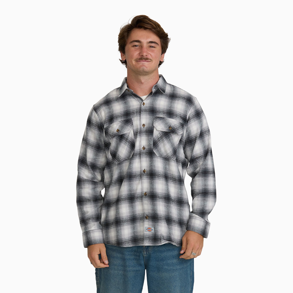 Long Sleeve Flannel Work Shirt