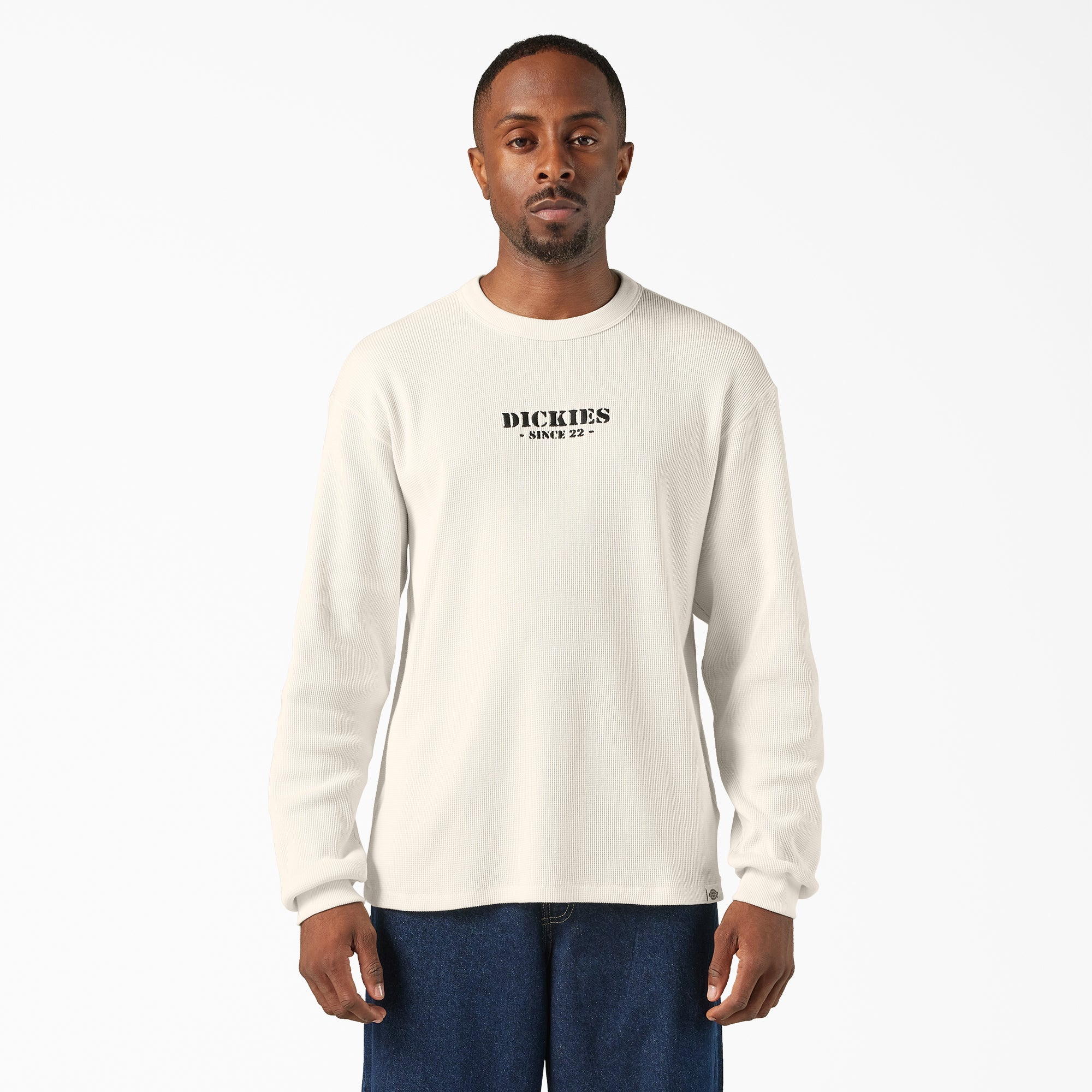 Long Sleeve Waffle Shirt