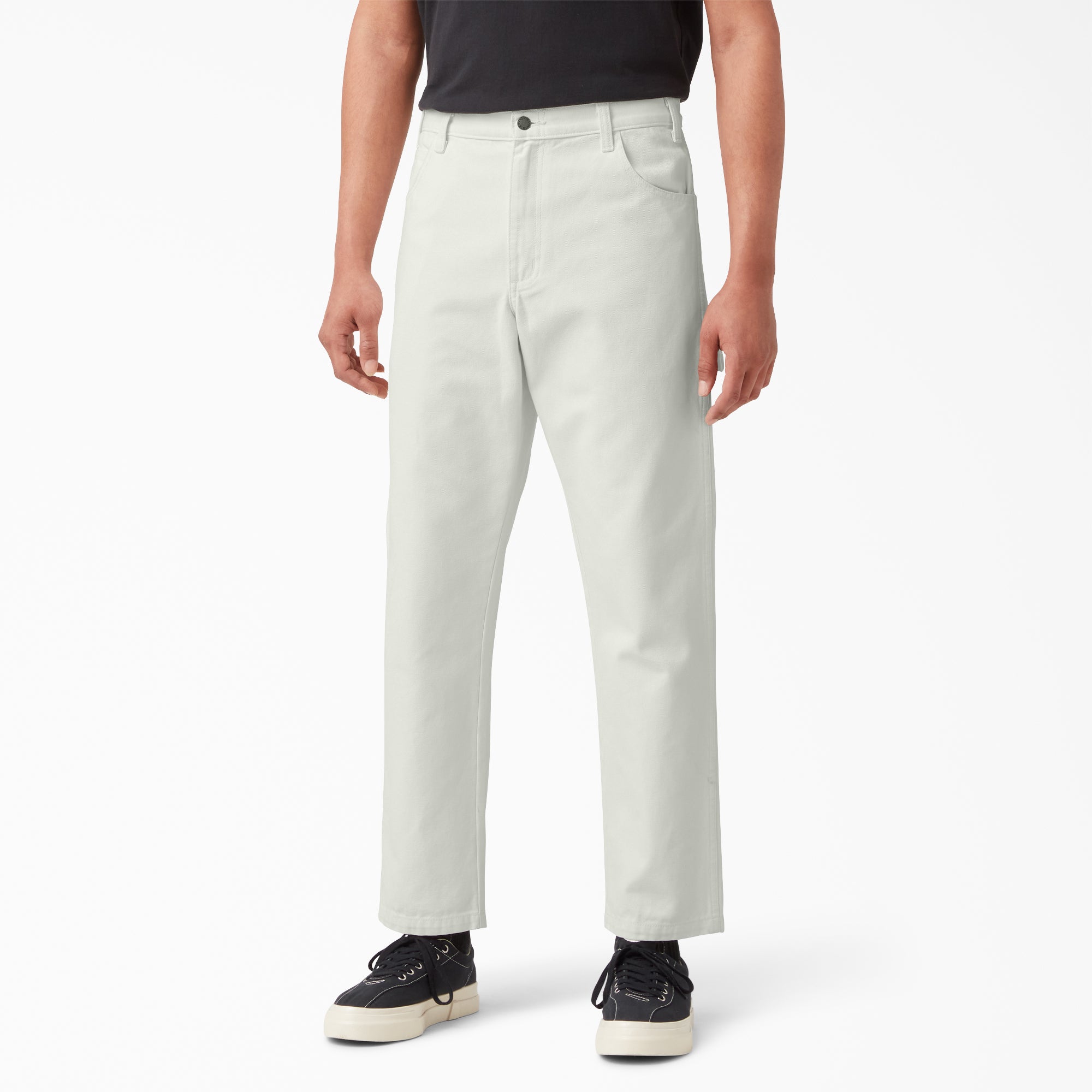 Relaxed Fit Stonewashed Duck Carpenter Pants