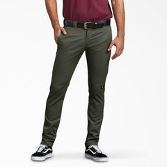 FLEX Skinny Fit Double Knee Work Pants