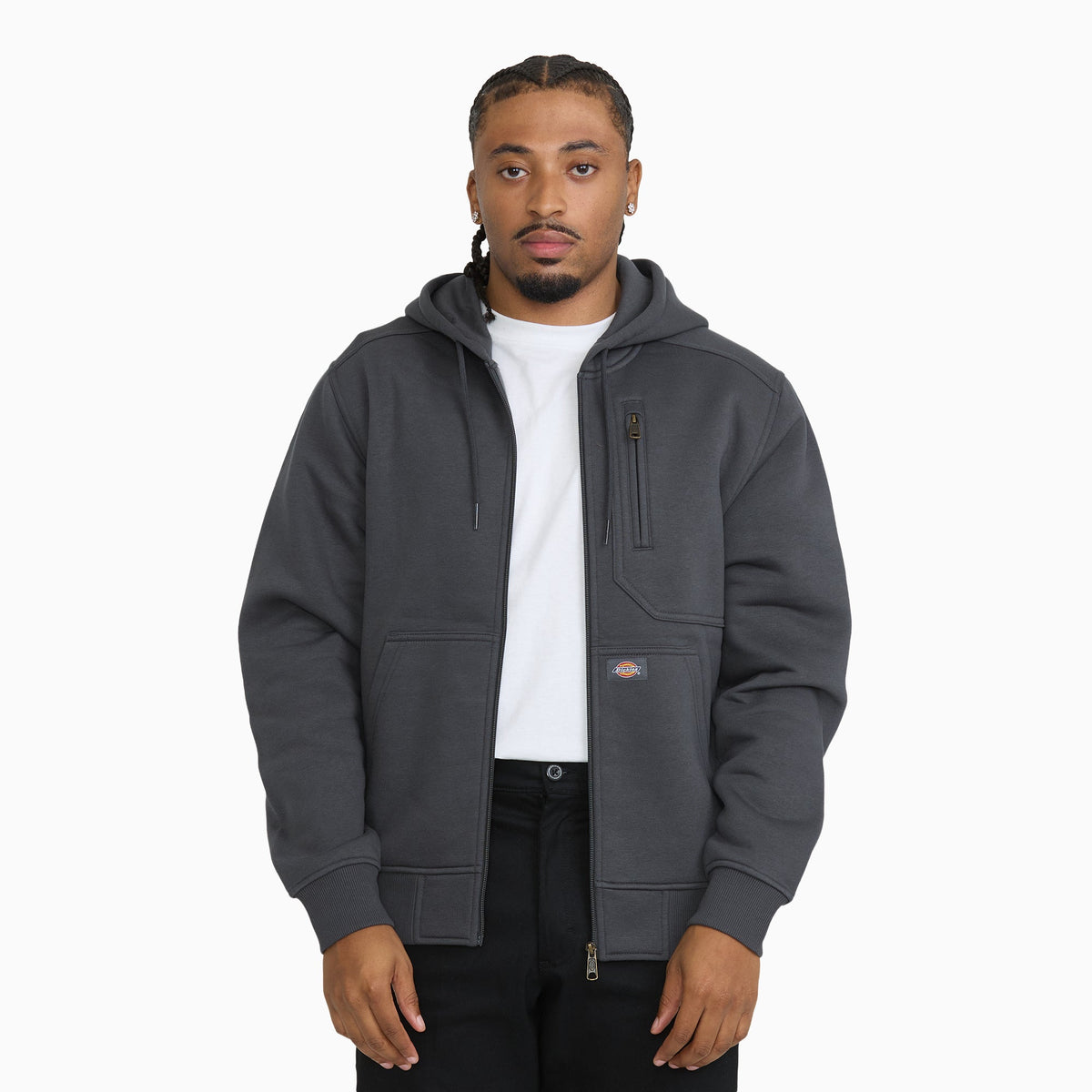 Water Repellent Heavyweight Fleece Zip-Up Hoodie